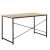 Birou Class negru/culoarea stejarului [en.casa] HausGarden Leisure
