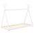 Pat copii Indira 3 brad alb 208 x 96 x 163 cm [en.casa] HausGarden Leisure