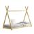 Pat copii Indira 6 brad natur 208 x 96 x 163 cm [en.casa] HausGarden Leisure