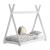 Pat copii Indira 2 brad alb 168 x 86 x 150 cm [en.casa] HausGarden Leisure