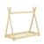 Pat copii Indira 4 brad natur 148 x 76 x 140 cm [en.casa] HausGarden Leisure