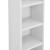 Raft pentru CD AANF-6411 cu 12 suprafete depozitare alb [en.casa] HausGarden Leisure