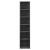 Raft pentru CD AANF-6402 gri inchis cu 6 spatii depozitare [en.casa] HausGarden Leisure