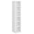 Raft pentru CD AANF-6401 alb cu 6 spatii depozitare [en.casa] HausGarden Leisure