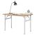Masa AATF-7704 cu picioare pliabile lemn fag/alb [neu.haus] HausGarden Leisure