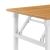 Masa AATF-7704 cu picioare pliabile lemn fag/alb [neu.haus] HausGarden Leisure