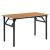 Masa AATF-7703 cu picioare pliabile lemn fag/negru [neu.haus] HausGarden Leisure