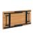 Masa AATF-7703 cu picioare pliabile lemn fag/negru [neu.haus] HausGarden Leisure