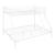 Pat metalic supraetajat AABH-7202 alb 210 x 147,5 x 168 cm [neu.haus] HausGarden Leisure