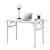Masa AATF-7702 cu picioare pliabile alb [neu.haus] HausGarden Leisure