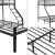 Pat metalic supraetajat AABH-7201 negru 210 x 147,5 x 168 cm [neu.haus] HausGarden Leisure