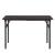 Masa AATF-7701 cu picioare pliabile maro inchis [neu.haus] HausGarden Leisure