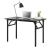 Masa AATF-7701 cu picioare pliabile maro inchis [neu.haus] HausGarden Leisure
