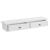 Raft perete AANT-0344 cu sertare alb [en.casa] HausGarden Leisure