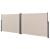 Paravan solar dublu Alcazaba 160 x 300 x 300 cm culoarea nisipului [pro.tec] HausGarden Leisure