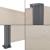 Paravan solar dublu Alcazaba 160 x 300 x 300 cm culoarea nisipului [pro.tec] HausGarden Leisure