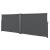 Paravan solar dublu Alcazaba 160 x 300 x 300 cm gri [pro.tec] HausGarden Leisure