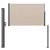 Paravan solar retractabil Werth 300 x 180 cm bej [pro.tec] HausGarden Leisure