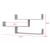 Raft perete Grimstad BO efect beton cu 3 polite depozitare [en.casa] HausGarden Leisure