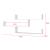 Raft perete Grimstad W alb cu 3 polite depozitare [en.casa] HausGarden Leisure