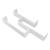 Raft perete Grimstad W alb cu 3 polite depozitare [en.casa] HausGarden Leisure