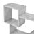Raft perete Kvinesdal BO gri beton [en.casa] HausGarden Leisure
