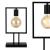 Lampa de masa Innsbruck 37,5 cm negru [lux.pro] HausGarden Leisure