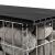 Gabion banca HTGB-6733 negru [pro.tec] HausGarden Leisure