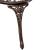 Banca gradina design Vintage 100 x 54 x 80 cm culoarea bronzului [casa.pro] HausGarden Leisure
