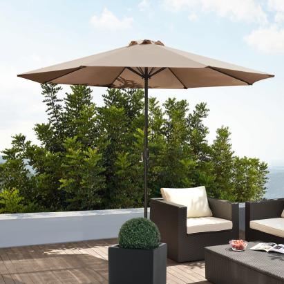 Umbrela gradina Berlin bej [casa.pro] HausGarden Leisure