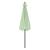 Umbrela soare HTGI-0772 poliester/otel 300 x 230 cm verde pastel [casa.pro] HausGarden Leisure