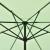Umbrela soare HTGI-0772 poliester/otel 300 x 230 cm verde pastel [casa.pro] HausGarden Leisure
