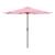 Umbrela soare HTGI-0773 poliester/otel 300 x 230 cm roz pastel [casa.pro] HausGarden Leisure