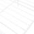 Pat metalic cu saltea Florenz 140x200cm alb [en.casa] HausGarden Leisure