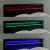 Pat tapitat Paris1 cu saltea si LED 140x200cm negru Corium HausGarden Leisure