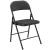 Scaune birou Pliabile set 6 buc piele sintetica negru [pro.tec] HausGarden Leisure