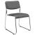 Scaune birou Comfort set 4 buc piele sintetica gri [pro.tec] HausGarden Leisure