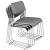 Scaune birou Comfort set 4 buc piele sintetica gri [pro.tec] HausGarden Leisure