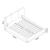 Pat tapitat Dortmund Weiss cu saltea 180 x 200 cm alb Corium HausGarden Leisure