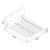 Pat tapitat Dortmund Weiss cu saltea 160 x 200 cm alb Corium HausGarden Leisure