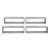 Set patru rafturi perete Fagernes B gri beton [en.casa] HausGarden Leisure