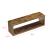 Set patru rafturi perete Fagernes DH efect lemn nuanta inchisa [en.casa] HausGarden Leisure