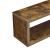 Set patru rafturi perete Fagernes DH efect lemn nuanta inchisa [en.casa] HausGarden Leisure