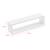 Set patru rafturi perete Fagernes W alb mat [en.casa] HausGarden Leisure