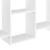 Raft perete Jessheim cu 7 spatii depozitare alb mat lacuit [en.casa] HausGarden Leisure