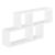 Raft perete Bryne W alb mat [en.casa] HausGarden Leisure