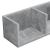 Raft perete EkeroB 10 Kg efect beton [en.casa] HausGarden Leisure