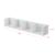 Raft perete EkeroW 10 Kg alb mat [en.casa] HausGarden Leisure