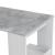 Masa bar Bromolla WBO montabila pe perete alb/efect beton [en.casa] HausGarden Leisure