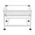 Suport masina de spalat AAWR-8010 cu raft extensibil 63 x 54 x 41 cm otel/alb [en.casa] HausGarden Leisure